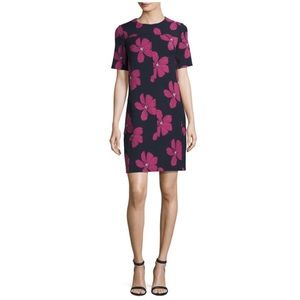 NEW Lela Rose Floral Print Jacquard Tunic Dress size 8